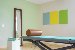 Behandlungsraum in der Praxis für Physiotherapie in Frankenhausen
